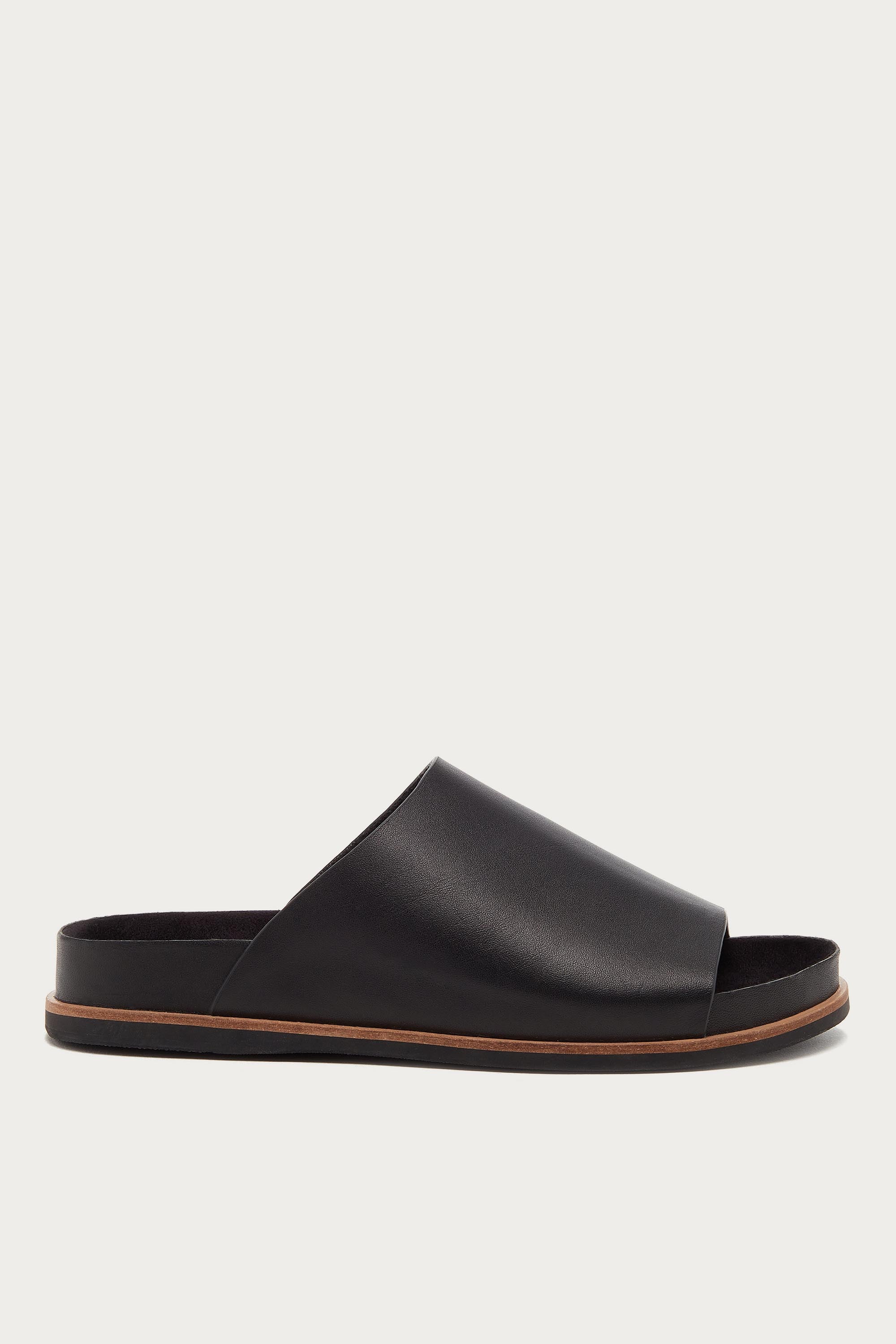 Squish Black Slide Sandals