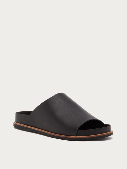 Squish Black Slide Sandals