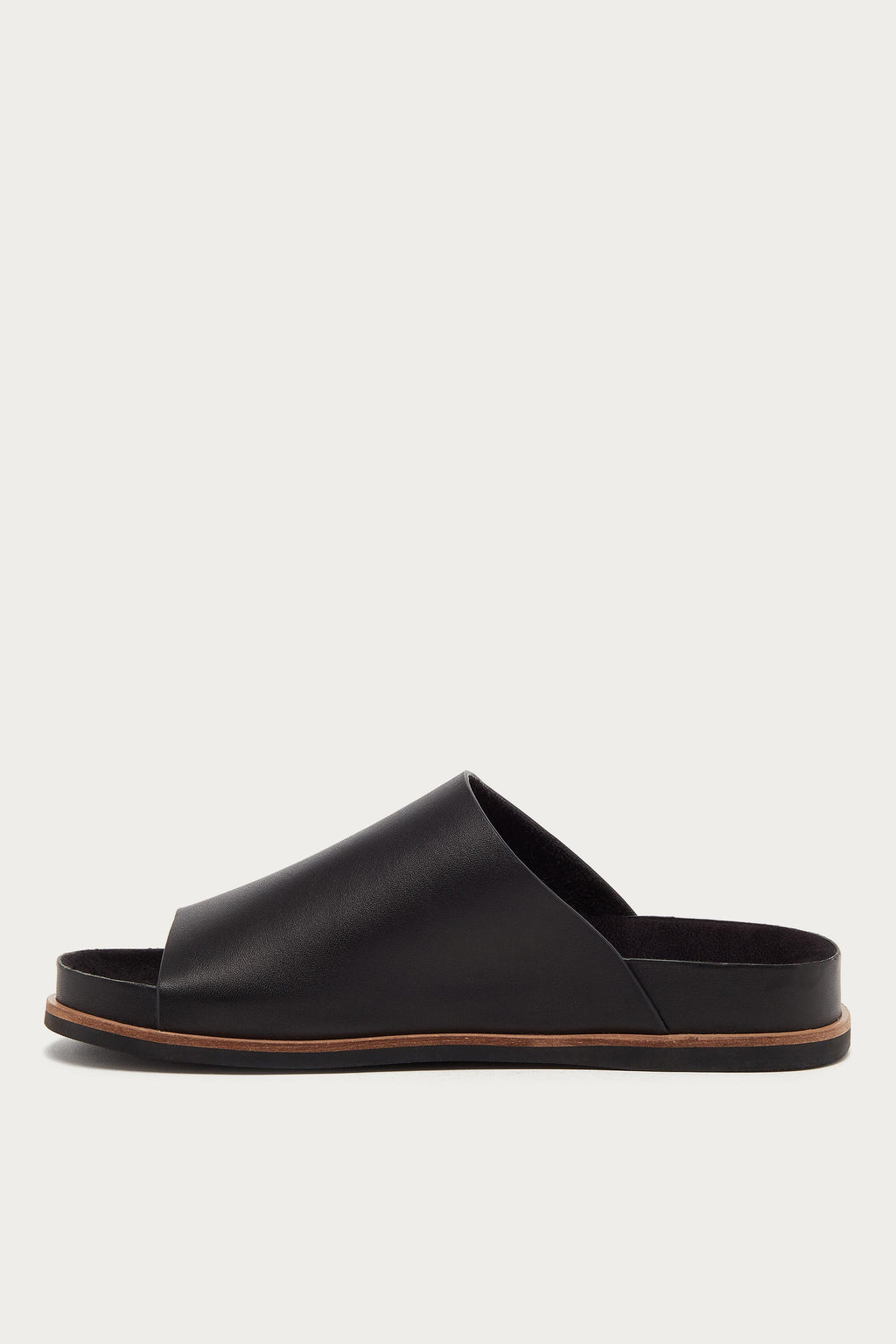 Squish Black Slide Sandals
