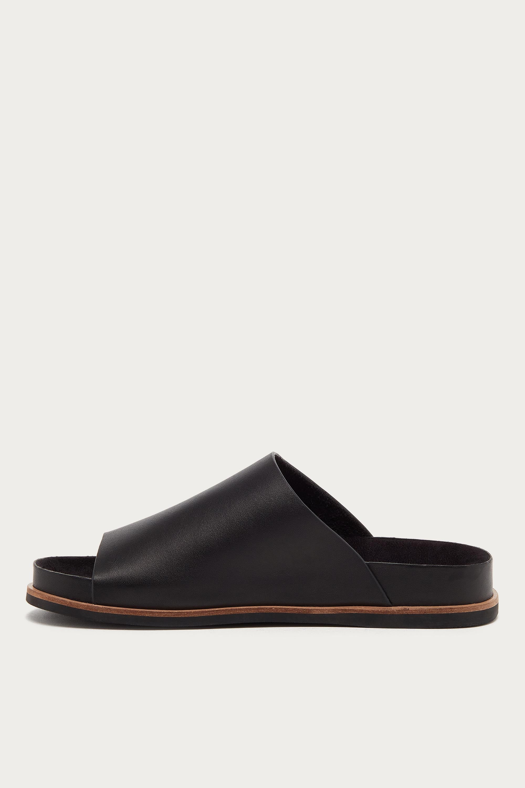 Squish Black Slide Sandals
