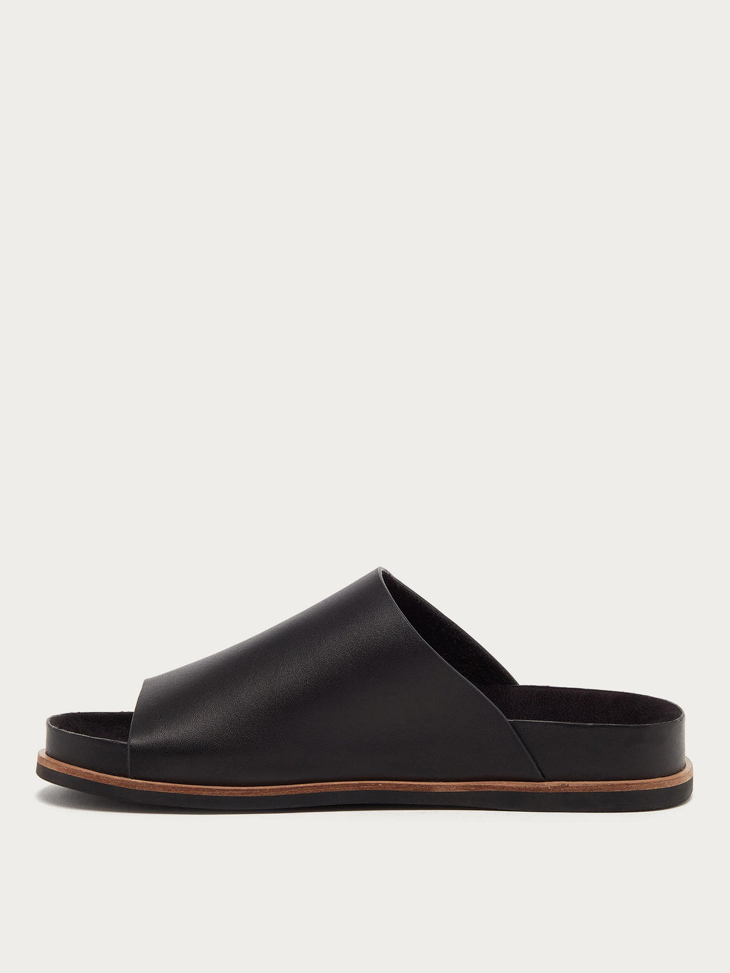 Squish Black Slide Sandals