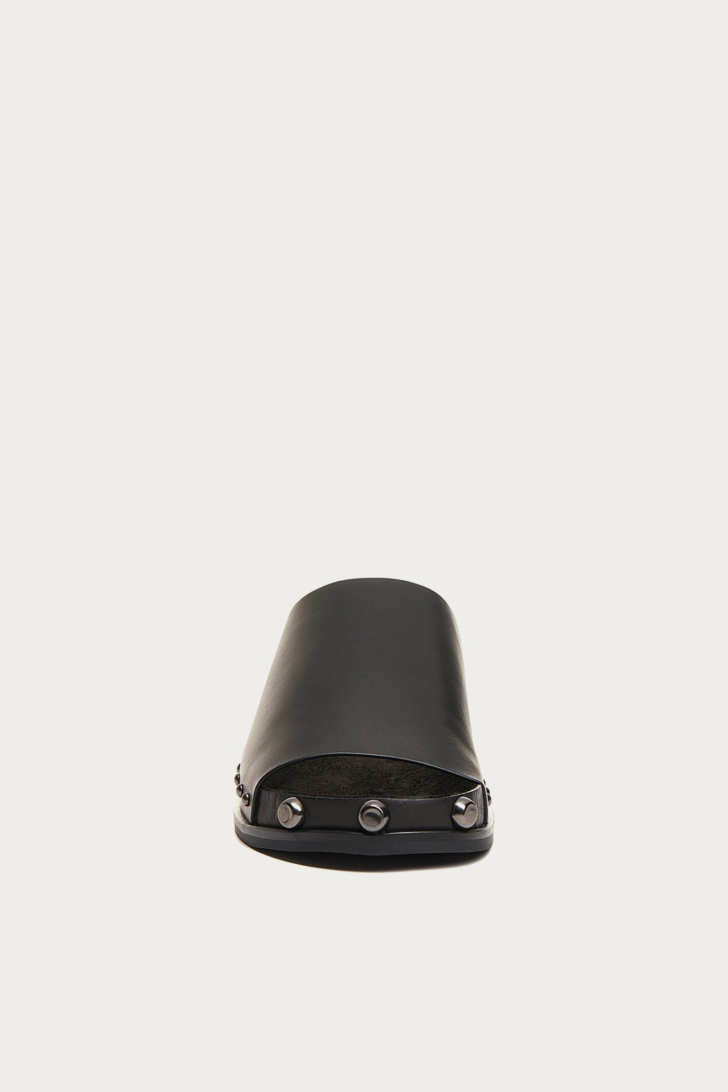 Squish Black Stud Slide Sandals