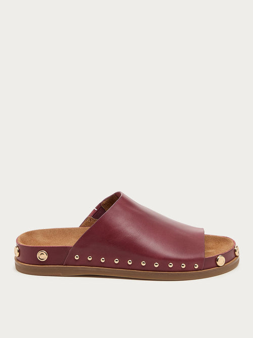 Squish Raspberry Studded Slide Sandals