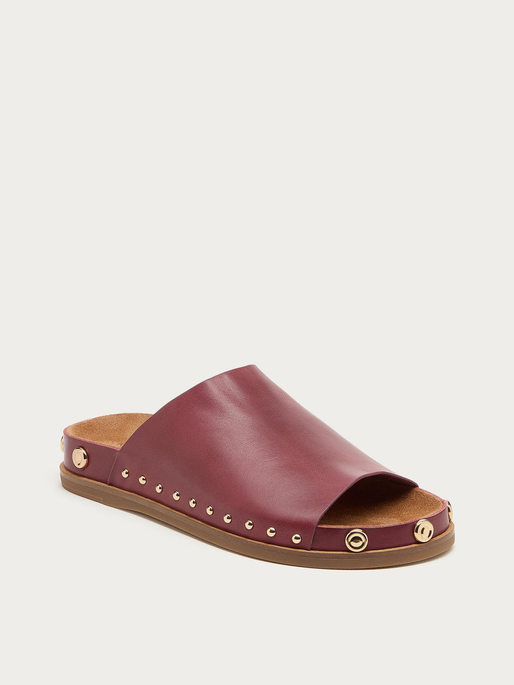 Squish Raspberry Studded Slide Sandals