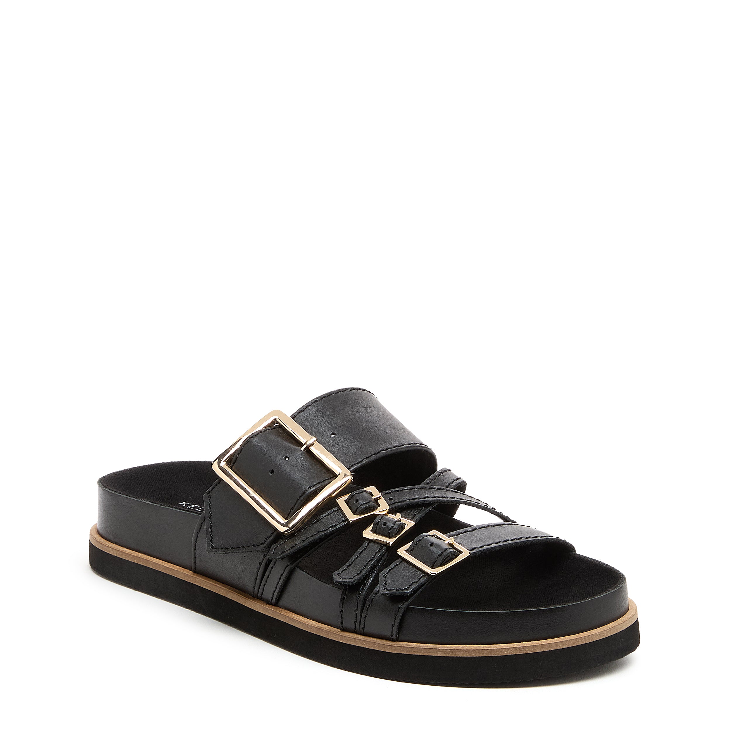 Kelsi Dagger Stella Black Slide Sandals – Kelsi Dagger BK