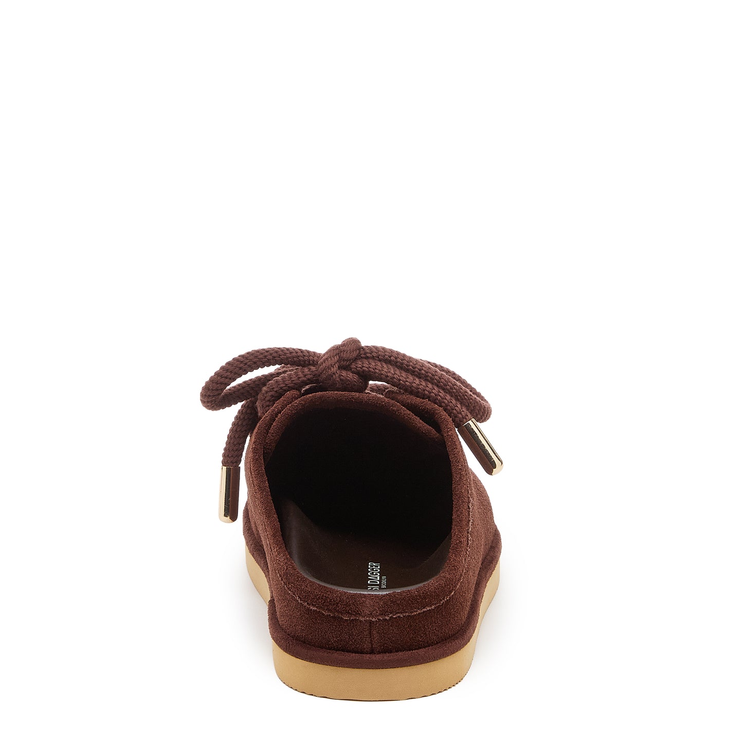 Stormy Brown Suede Mules