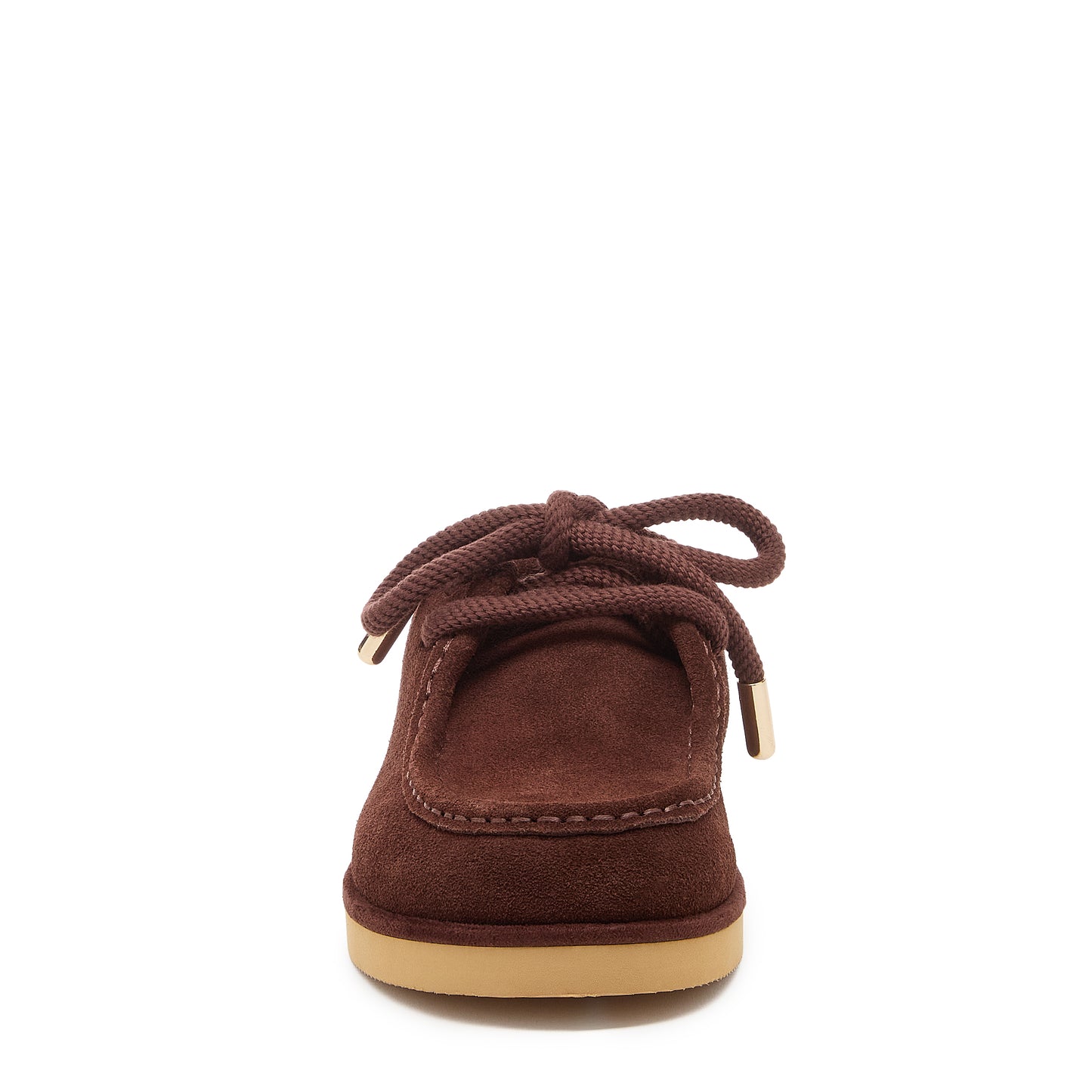 Stormy Brown Suede Mules