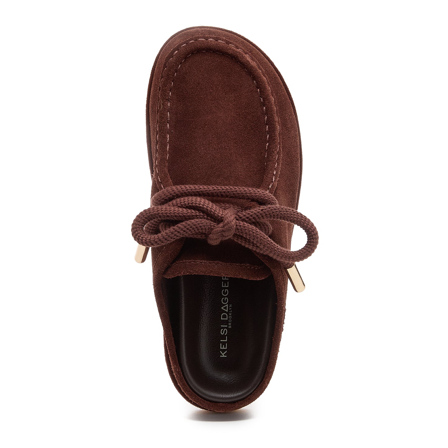 Stormy Brown Suede Mules