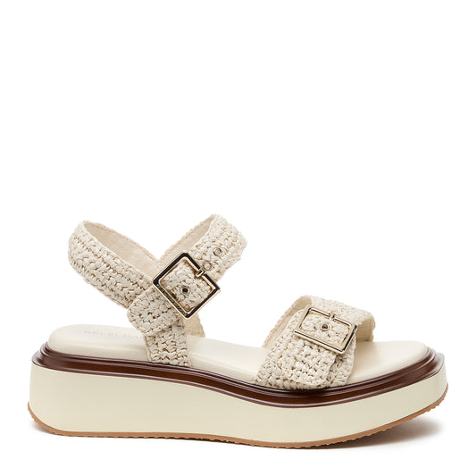 Suri Shell Raffia Sandal