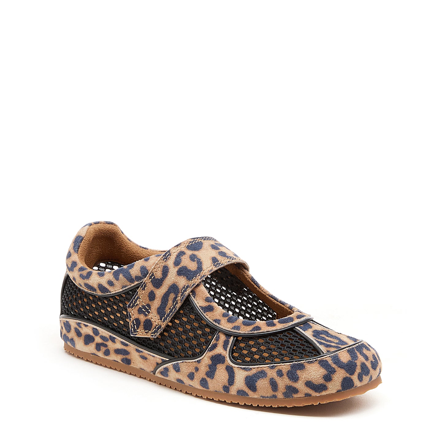 Swish Leopard Mary Jane Sneaker