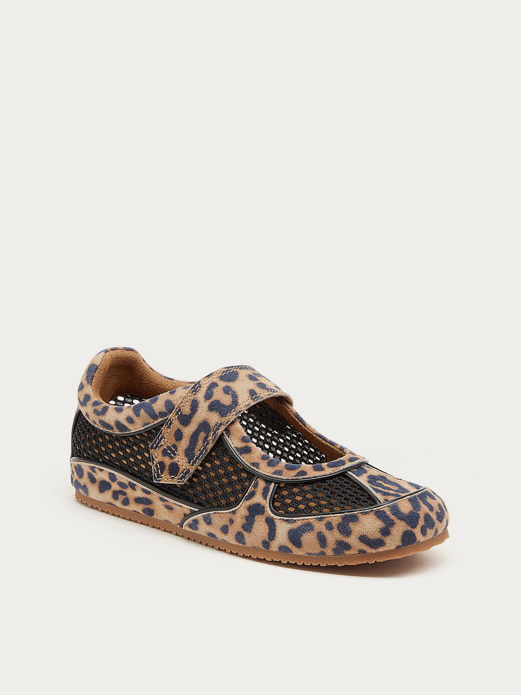 Swish Leopard Mary Jane Sneaker