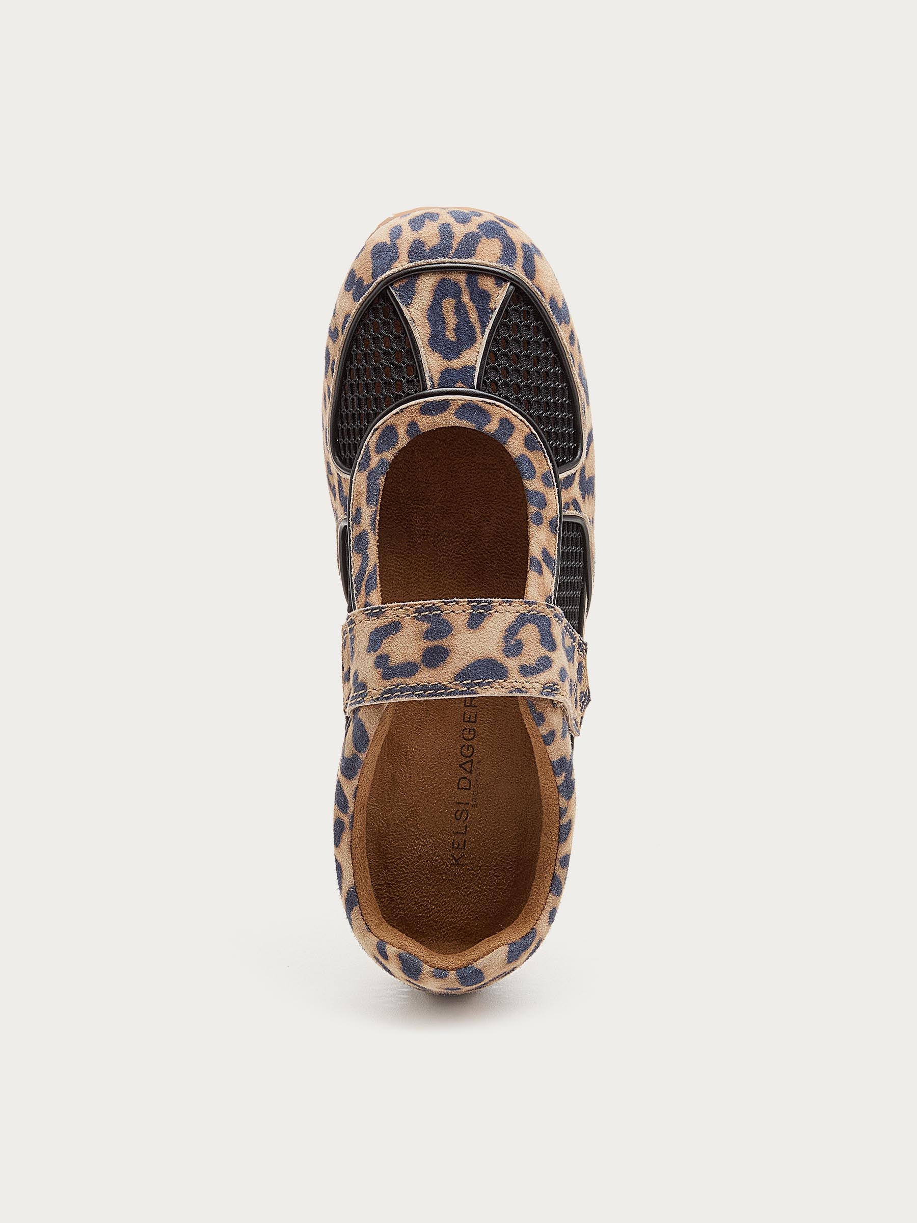 Swish Leopard Mary Jane Sneaker