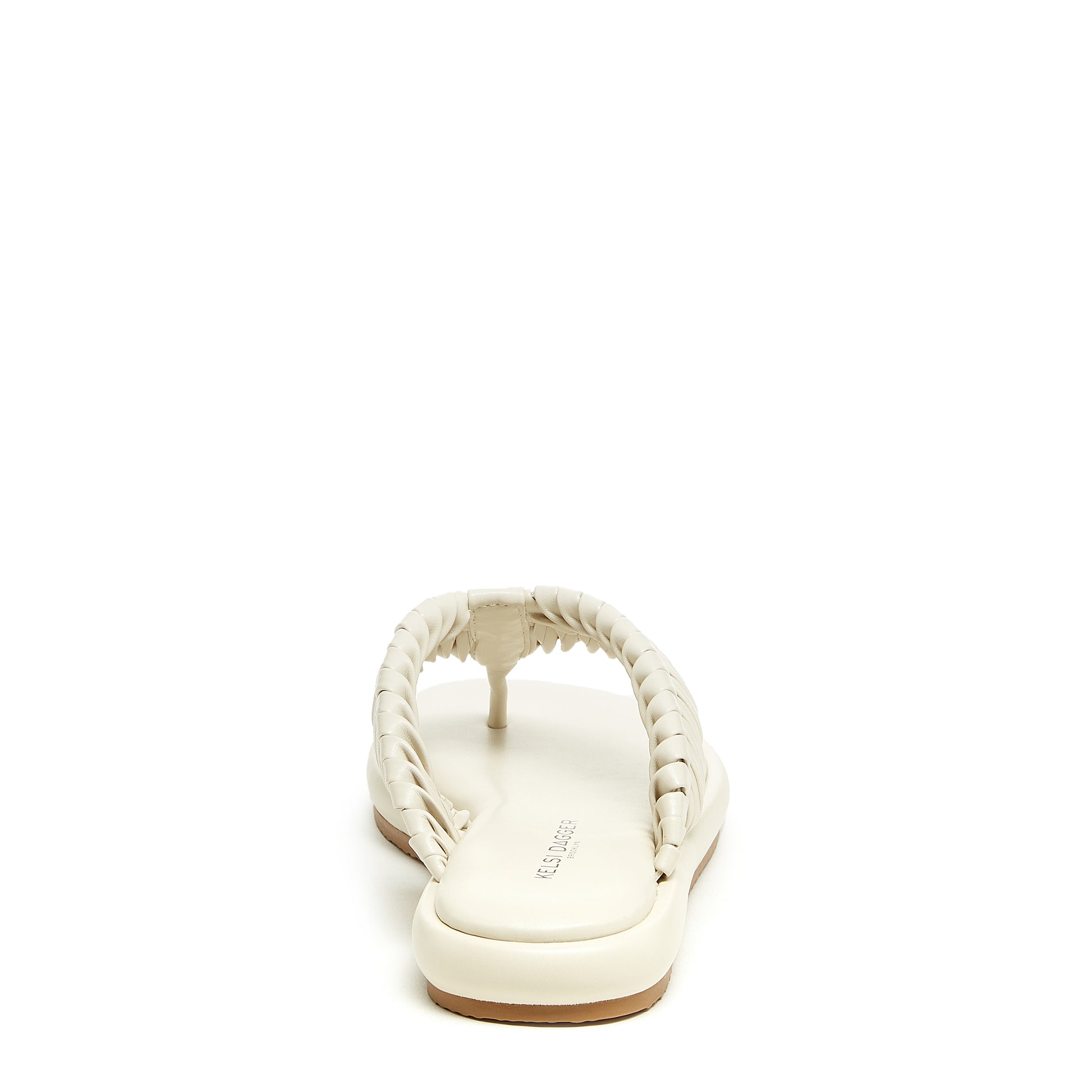 tidal shell braided thong sandals, women's thong sandals styling detail, Kelsi Dagger Brooklyn