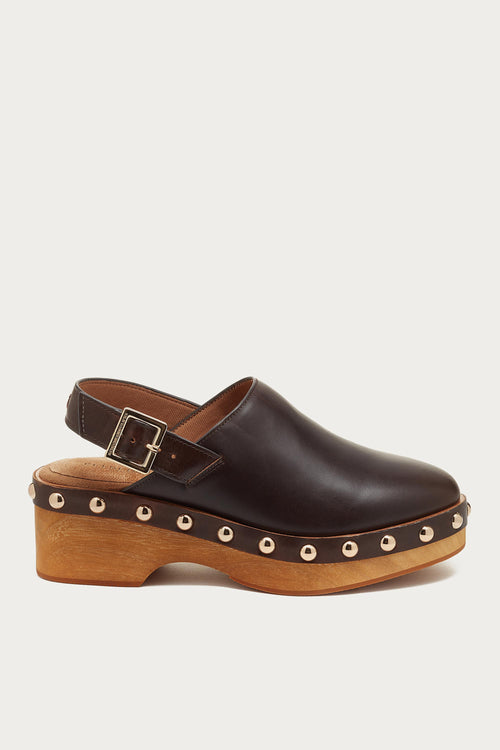 Warehouse Buffalo Slingback Clog