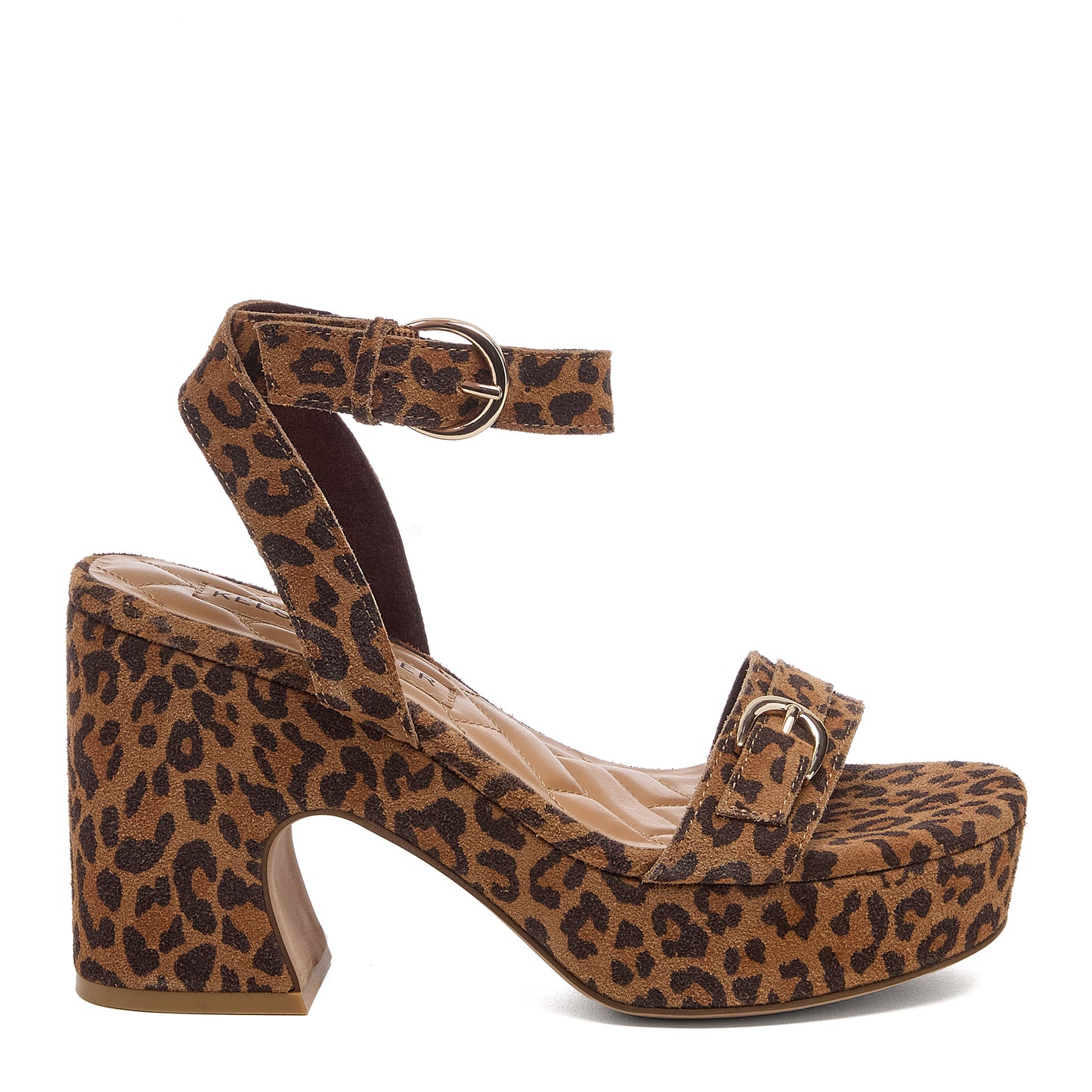 Wendy Leopard Suede Heel