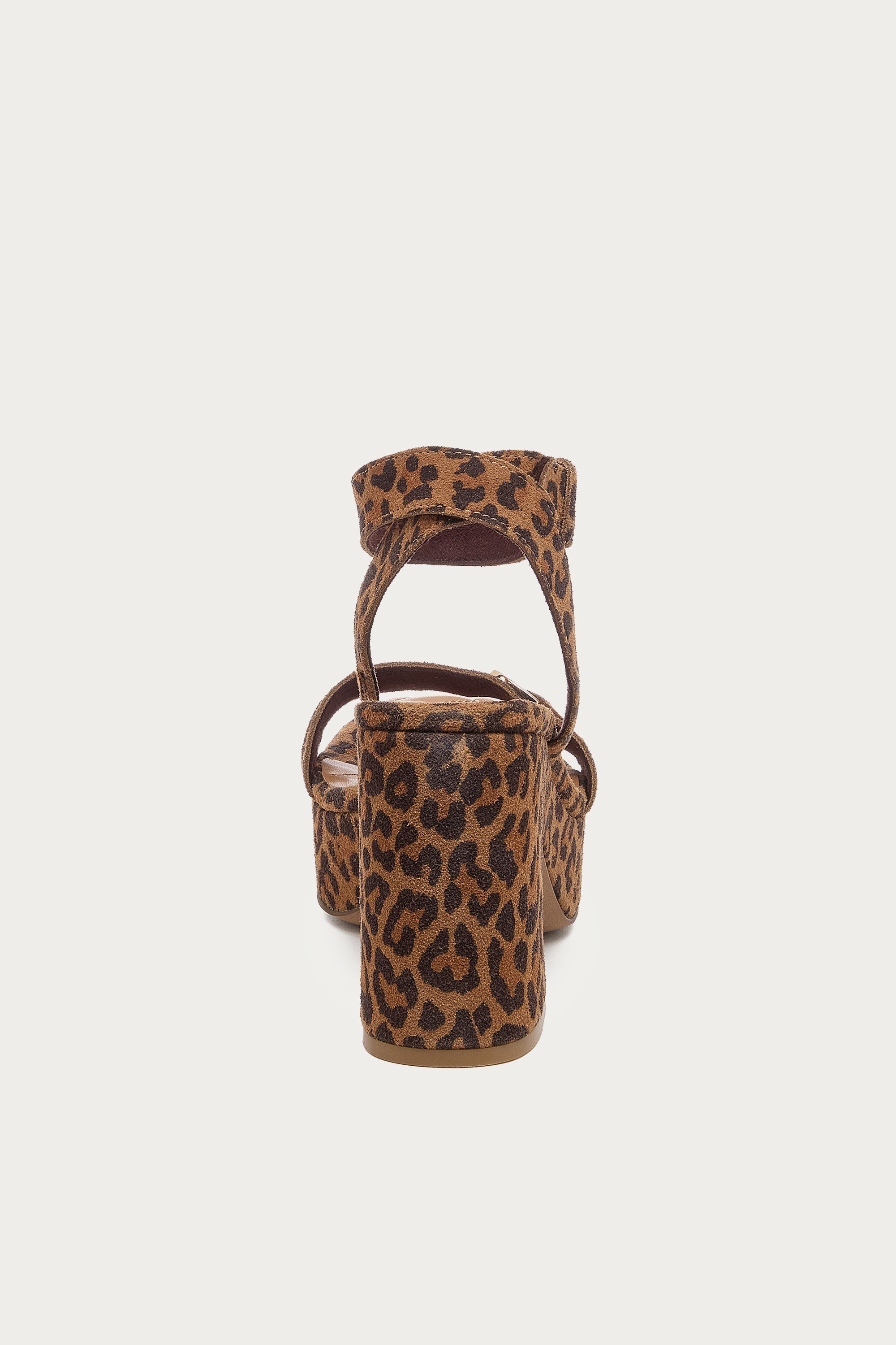 Wendy Leopard Suede Heel