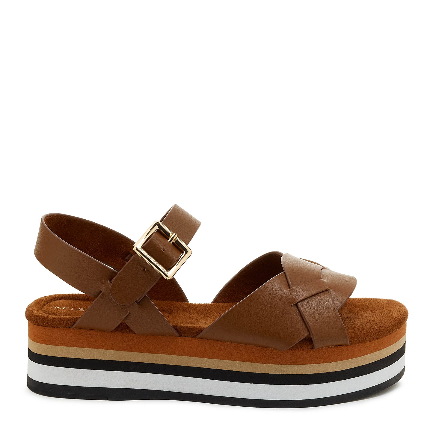 Kelsi Dagger BK® Breeze Peanut Tricolor Platform Sandal