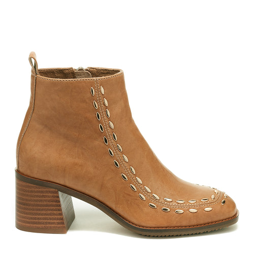Ignite Tan Heel Booties