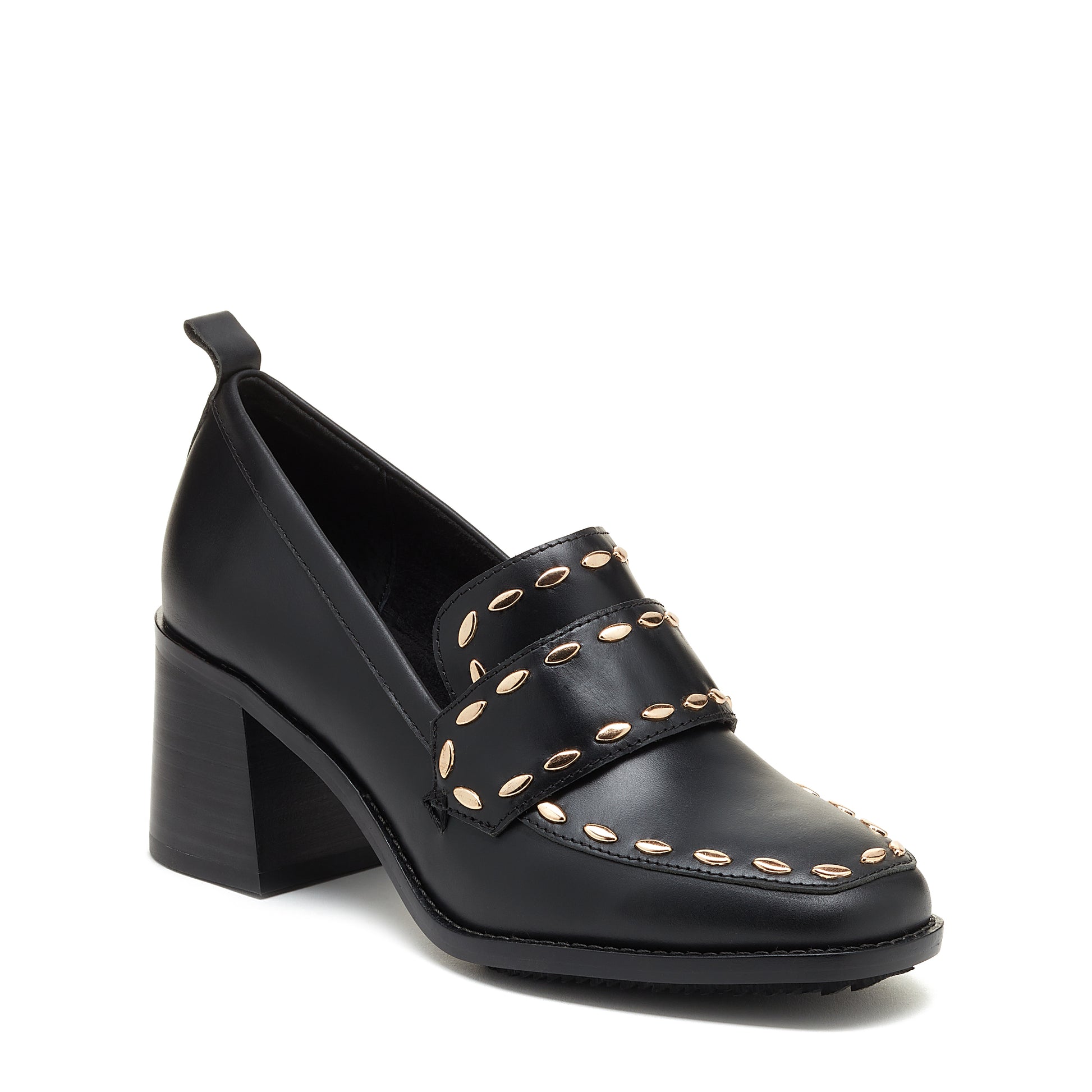 Kelsi Dagger BK® Involve Black Heel Loafer