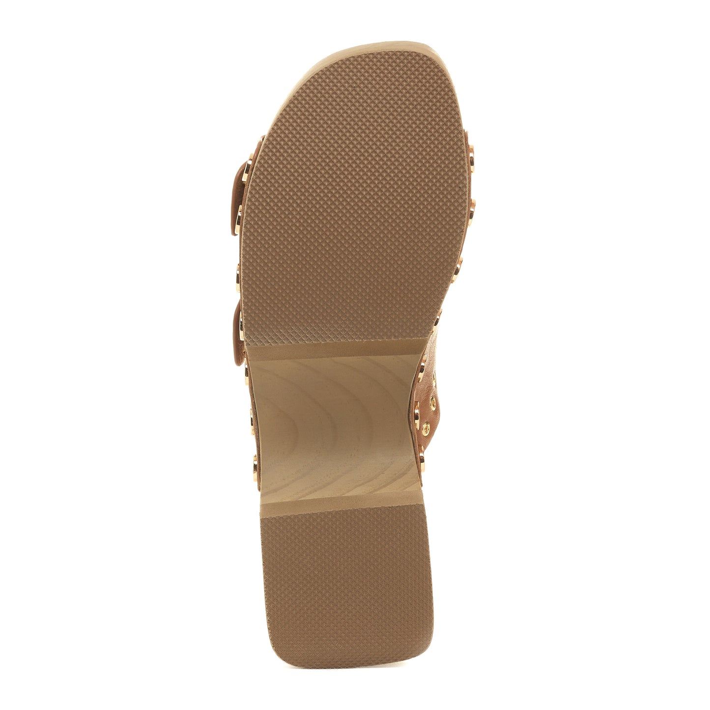 Jolt Tan Clog Sandals
