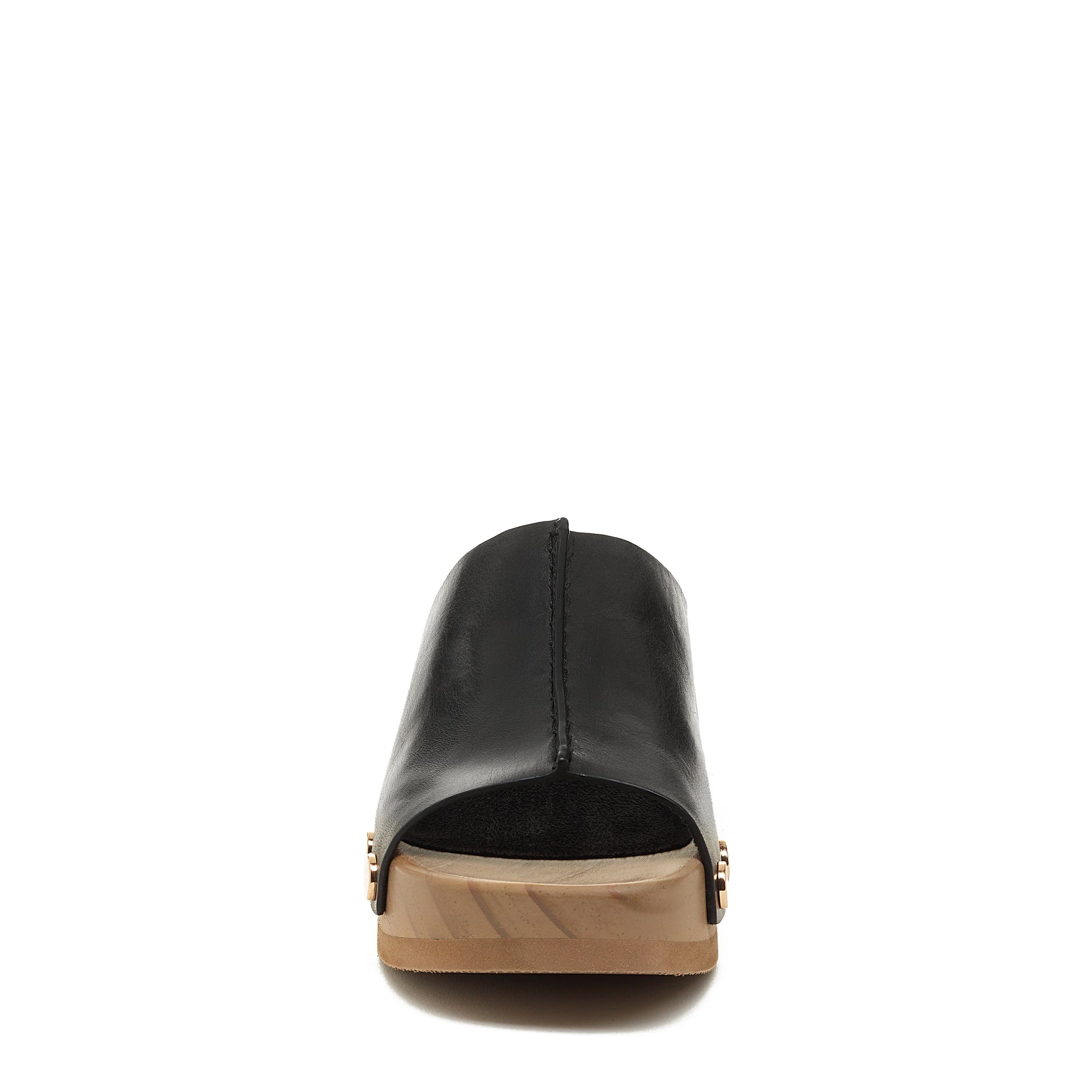 Women's June Black Clog Sandal
