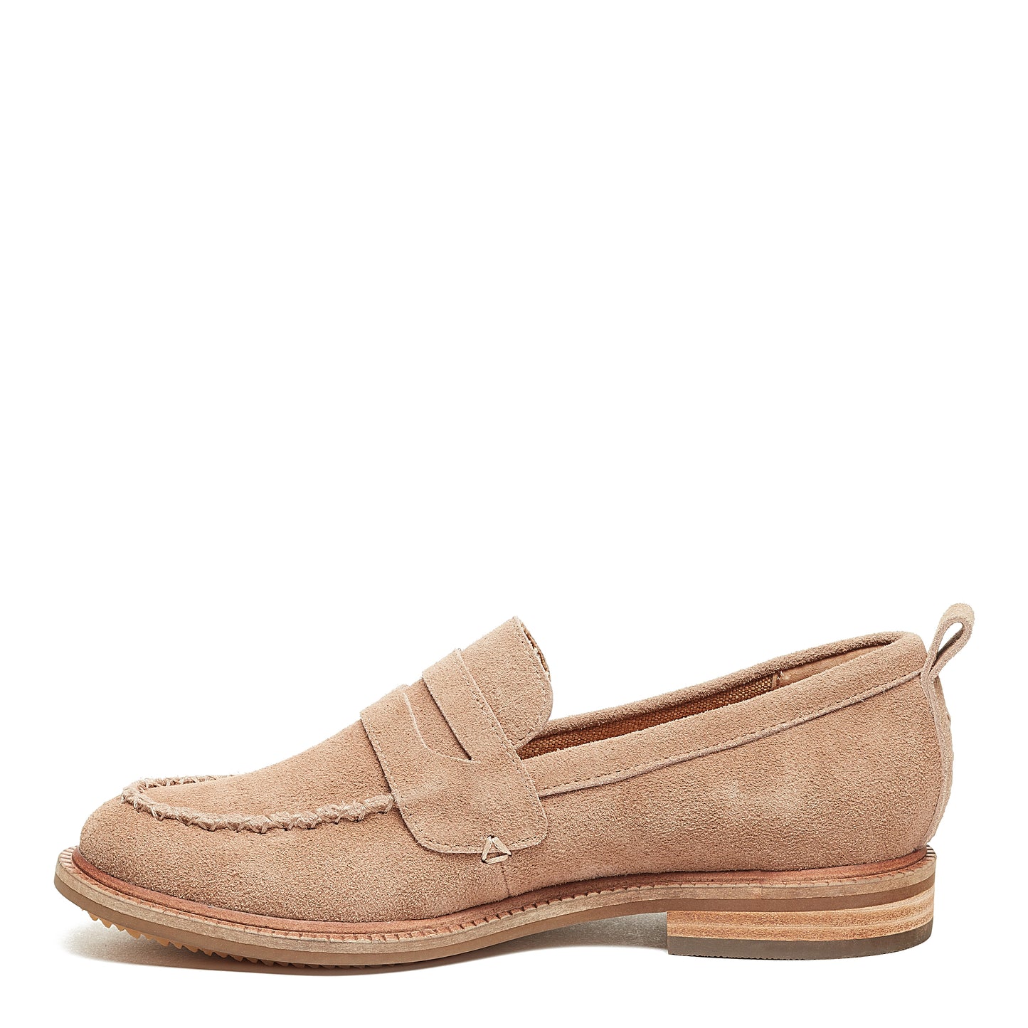 Lens Almond Suede Loafers