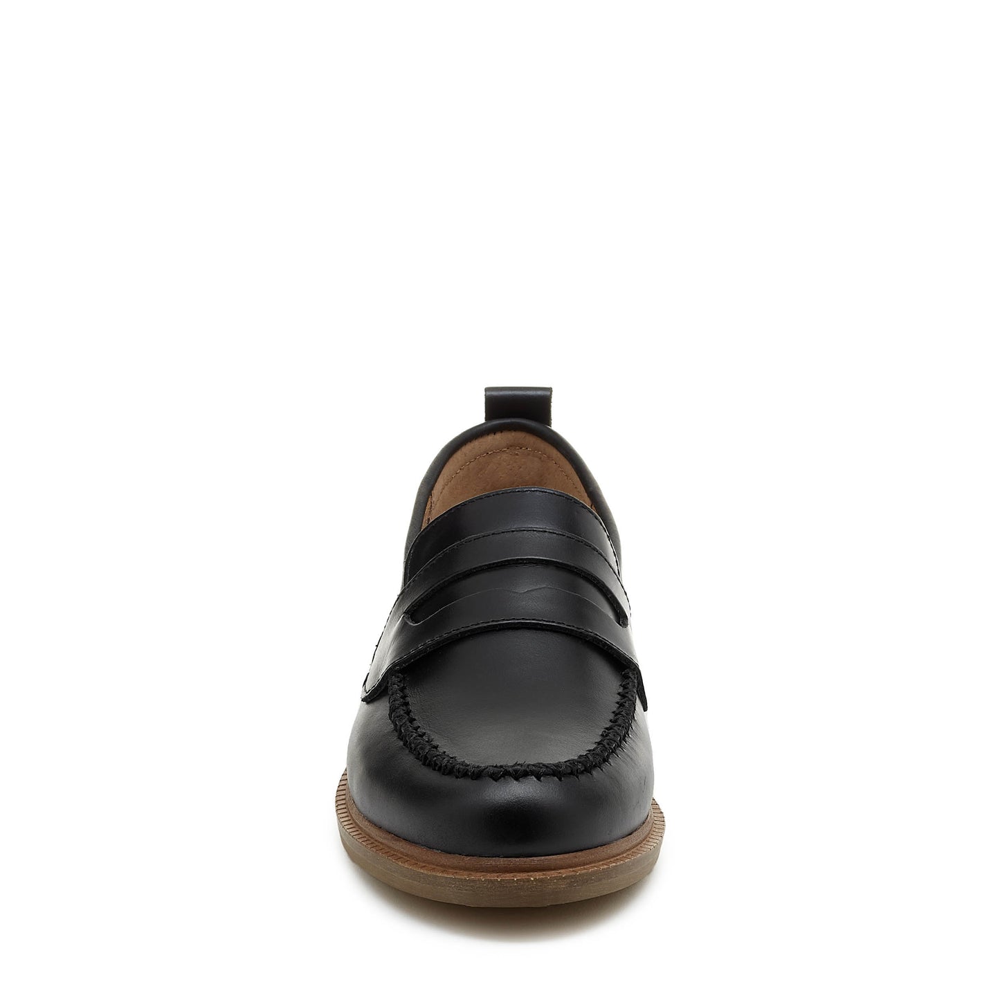 Kelsi Dagger BK® Lens Black Glossy Leather Loafer