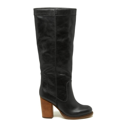 Lodge Black Tall Boots