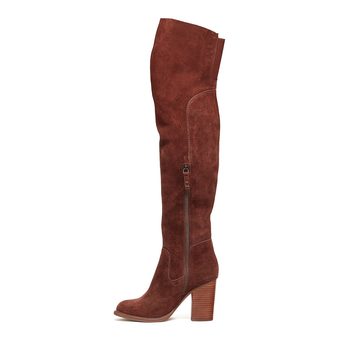Logan Coffee Over The Knee Boot