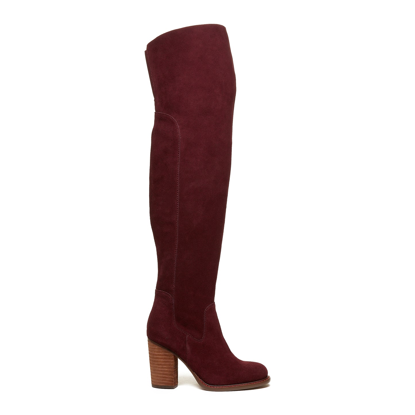 Logan Garnet Over The Knee Boot