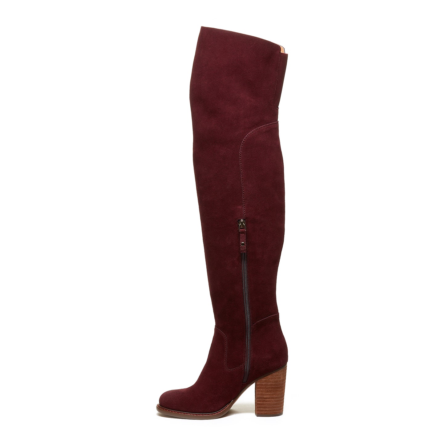 Logan Garnet Over The Knee Boot
