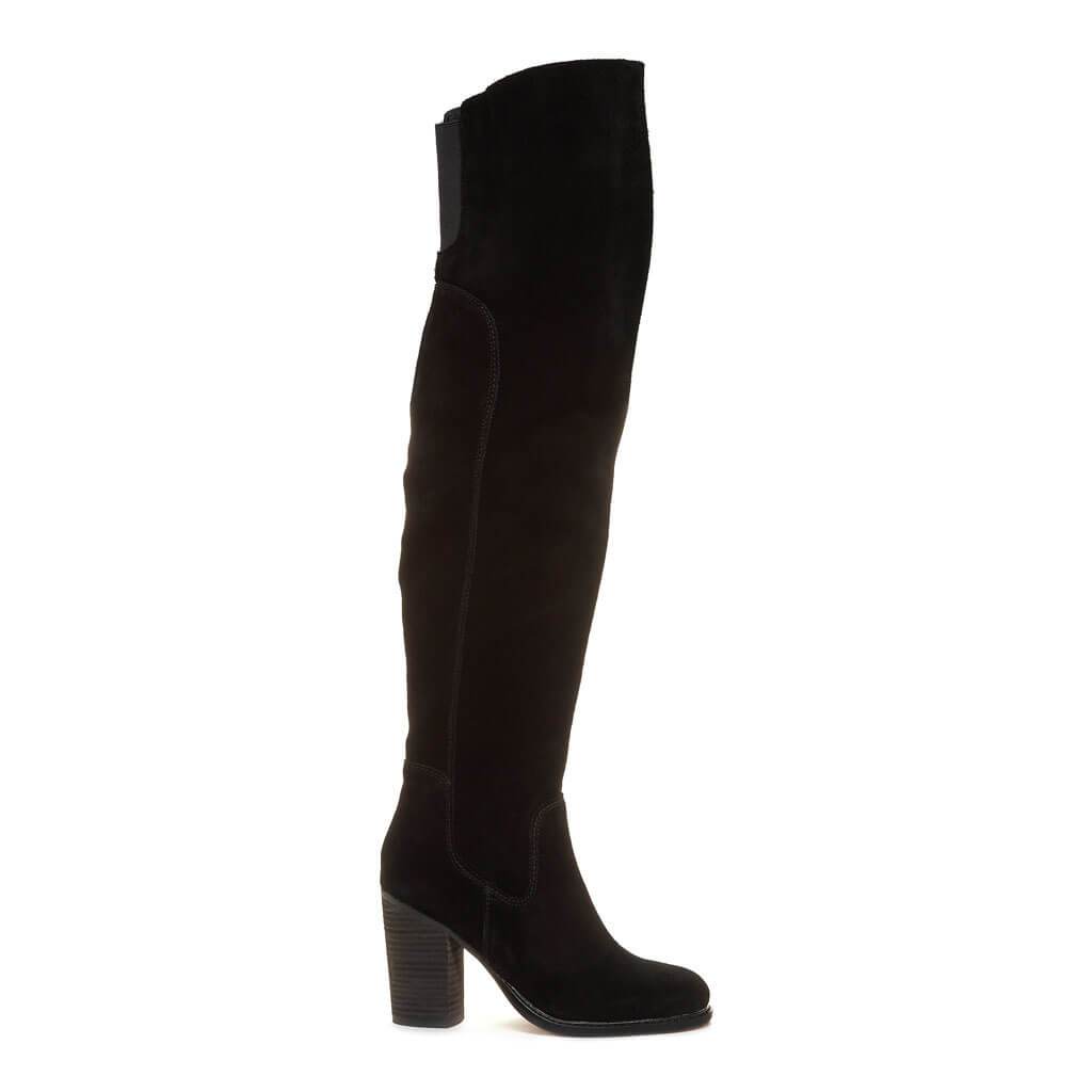 Kelsi Dagger BK® Logan Black Over The Knee Boot