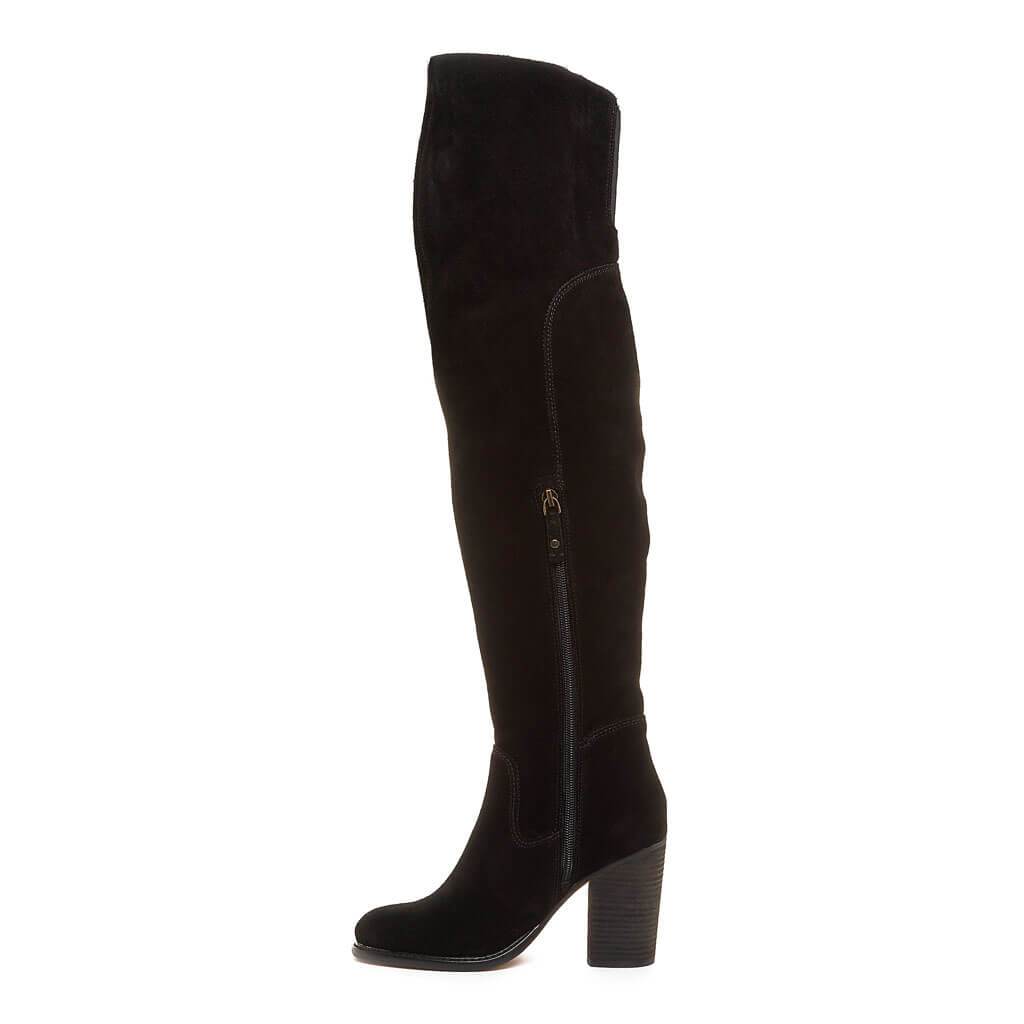 Kelsi Dagger BK® Logan Black Over The Knee Boot