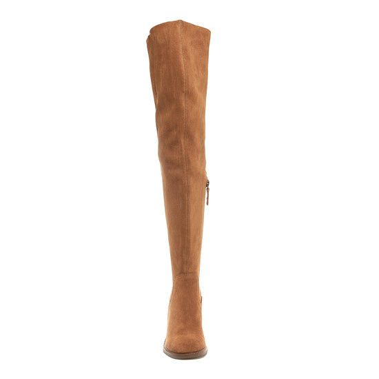 Logan Chestnut Over The Knee Boots – Kelsi Dagger BK