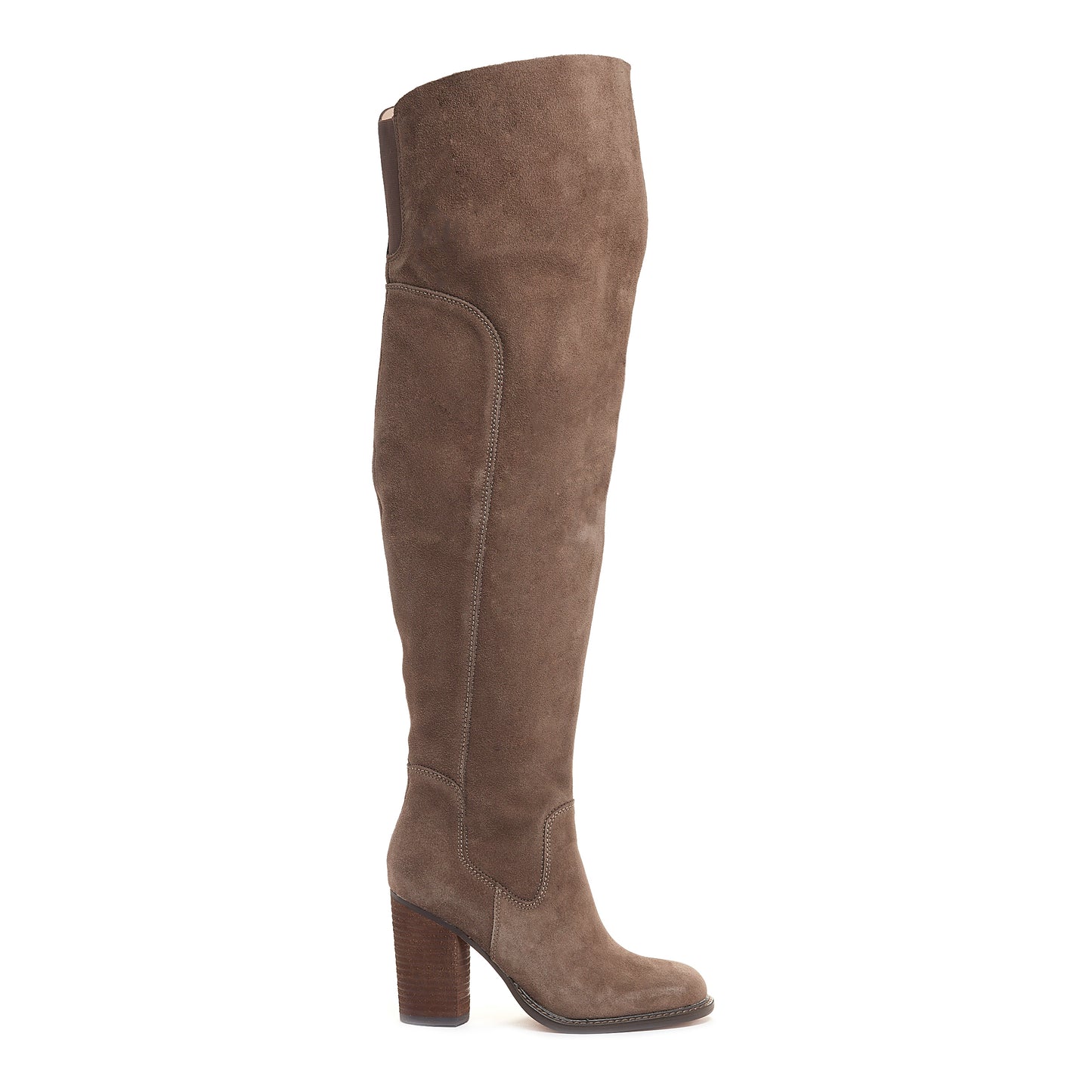 Logan Taupe Wide Calf Boot