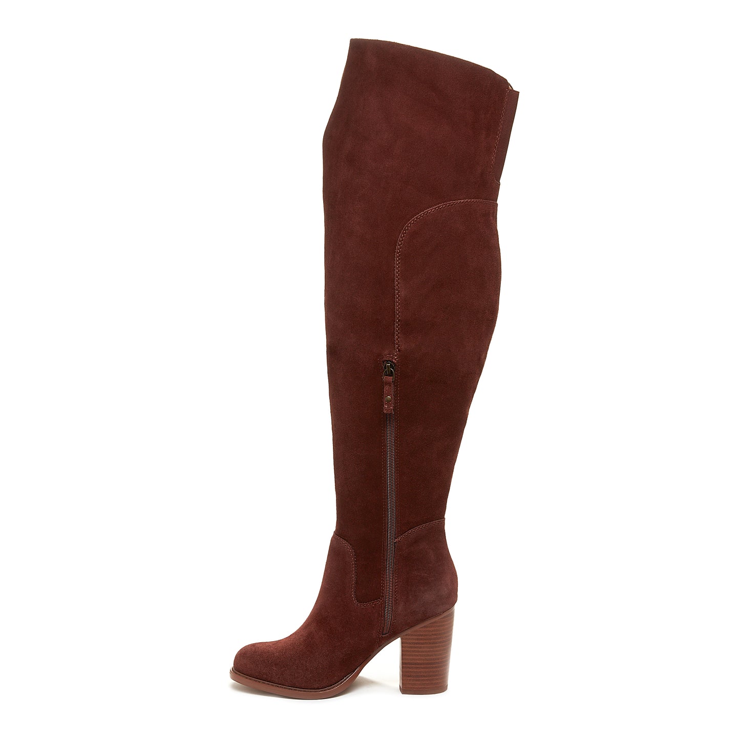 Logan Coffee Wide Calf Boots