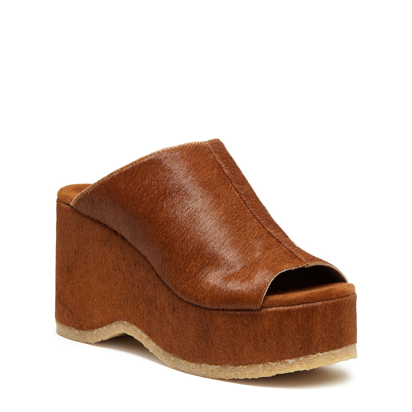 Rowan Hickory Platform Sandals