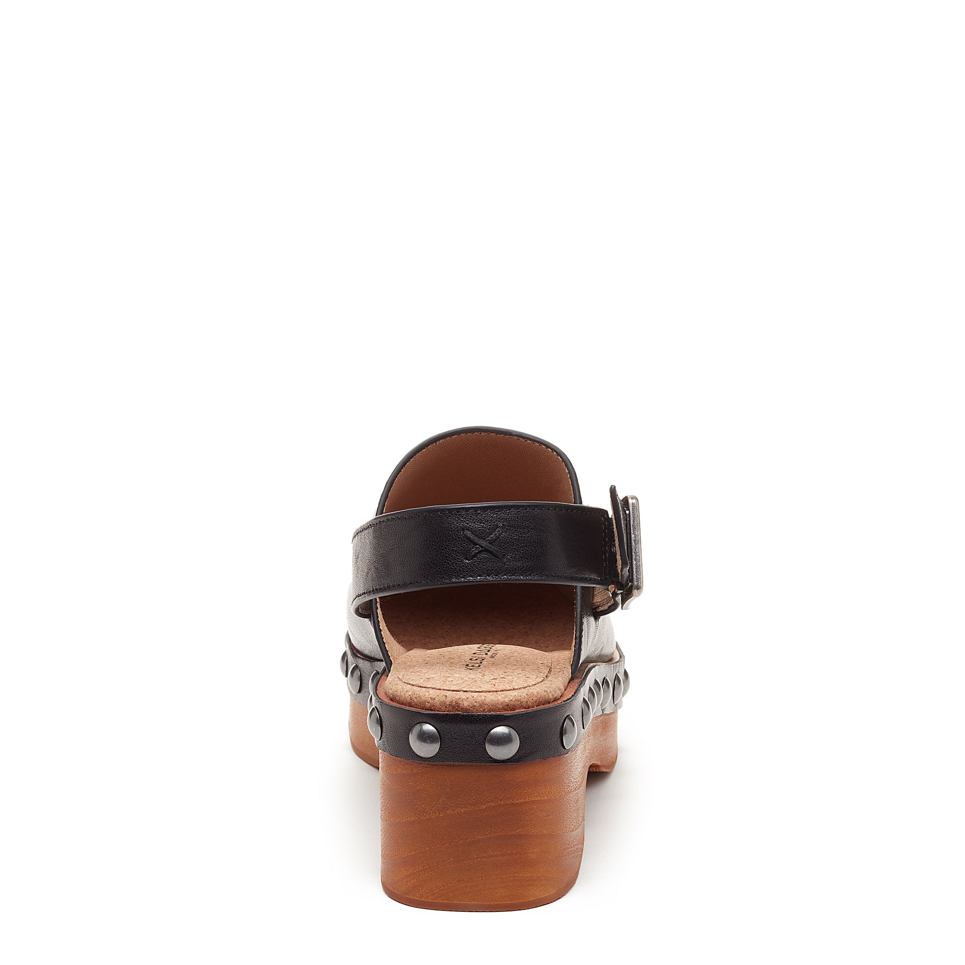 Warehouse Black Leather Clog by Kelsi Dagger BK®